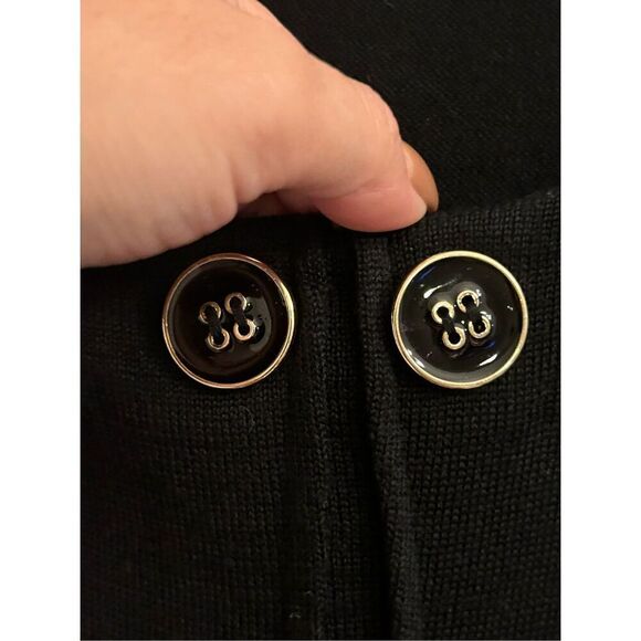 Tahari ASL sweater dress size L runs like M preppy, minimalist, regency - Picture 4 of 8